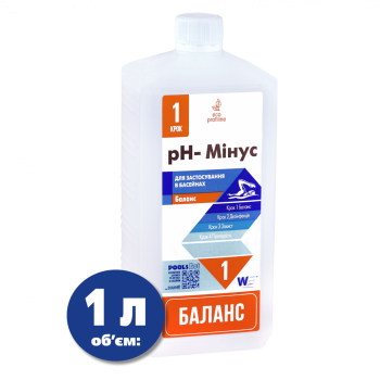 pH- (мінус) рідкий 1л (12шт)