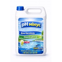 pH Мінус - Рідкий засіб для зниження pH 3л.