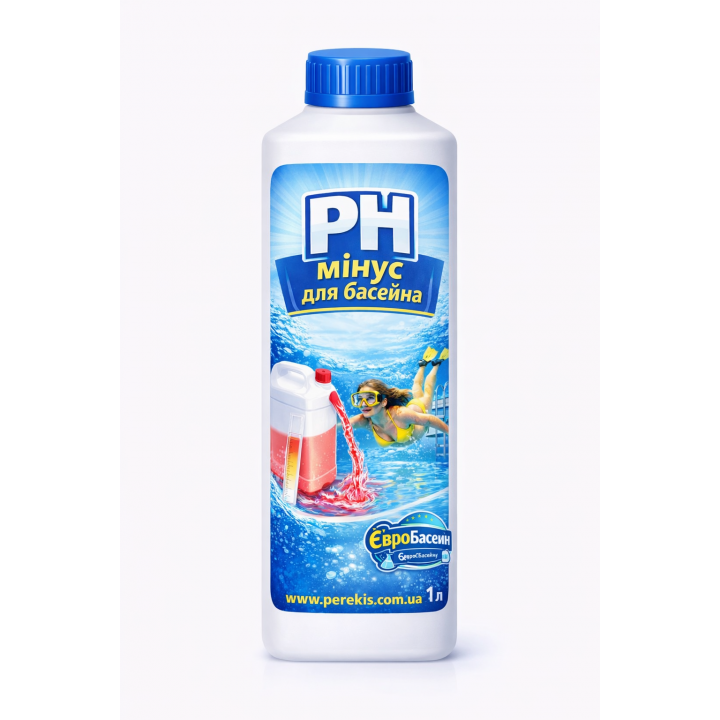 pH Мінус - Рідкий засіб для зниження pH 1л.