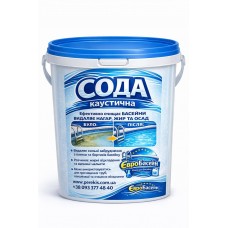 Сода каустична 3кг (гідроксид натрію, NaOH)