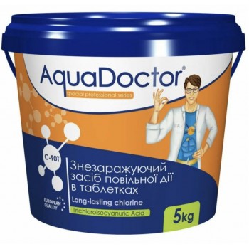 Хлор медленый -  длительного действия AquaDoctor C-90T